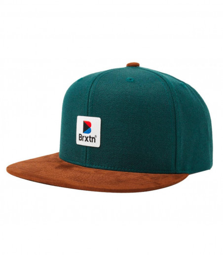 Stowell MP Snapback pine brown Brixton